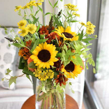 ふんわりラウンドブーケ